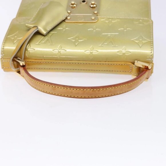 LOUIS VUITTON Monogram Vernis Spring Street Hand Bag Gris M91029 LV Auth 140998 - Picture 11 of 15